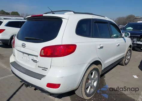 2007 Hyundai Santa Fe Limited/Se z USA, uszkodzony, nr VIN 5NMSH13EX7H020748